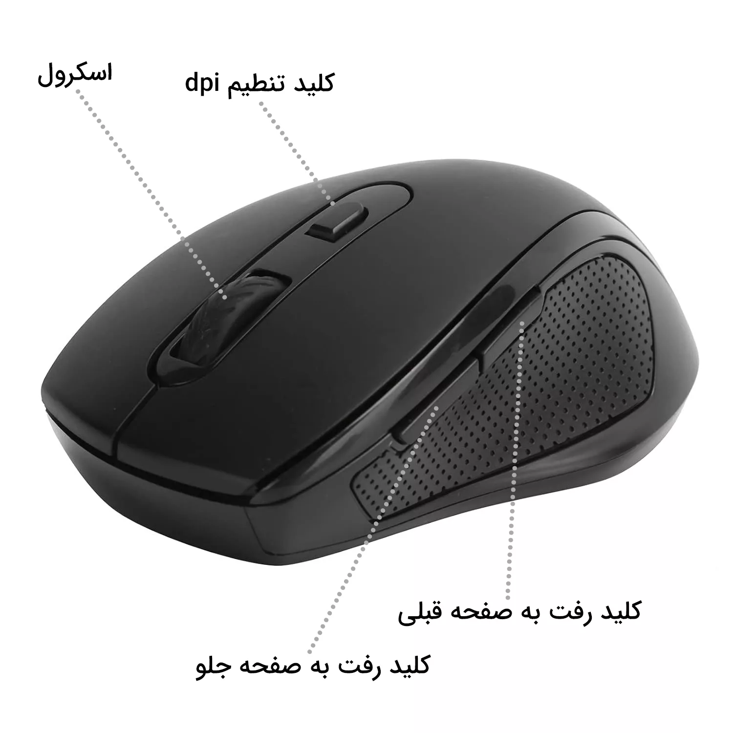 ماوس بی سیم ایسوس مدل D1600