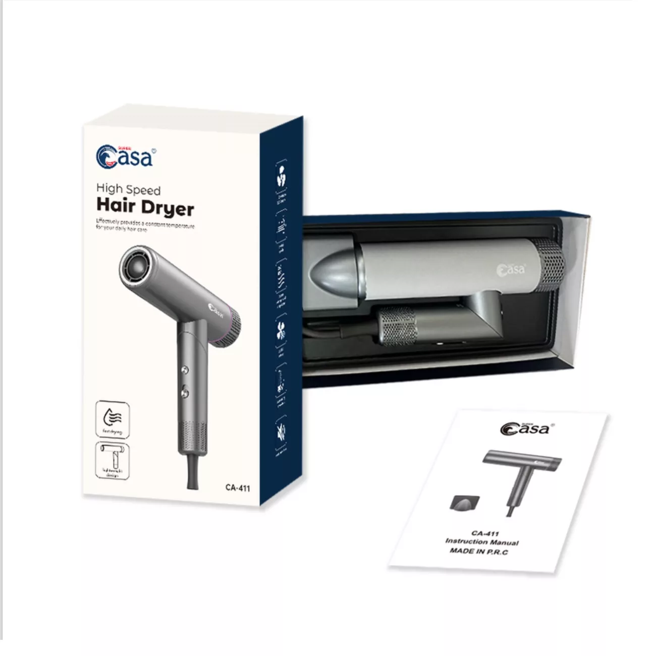 سشوار حرفه ای سوپر کاسا مدل CA-411