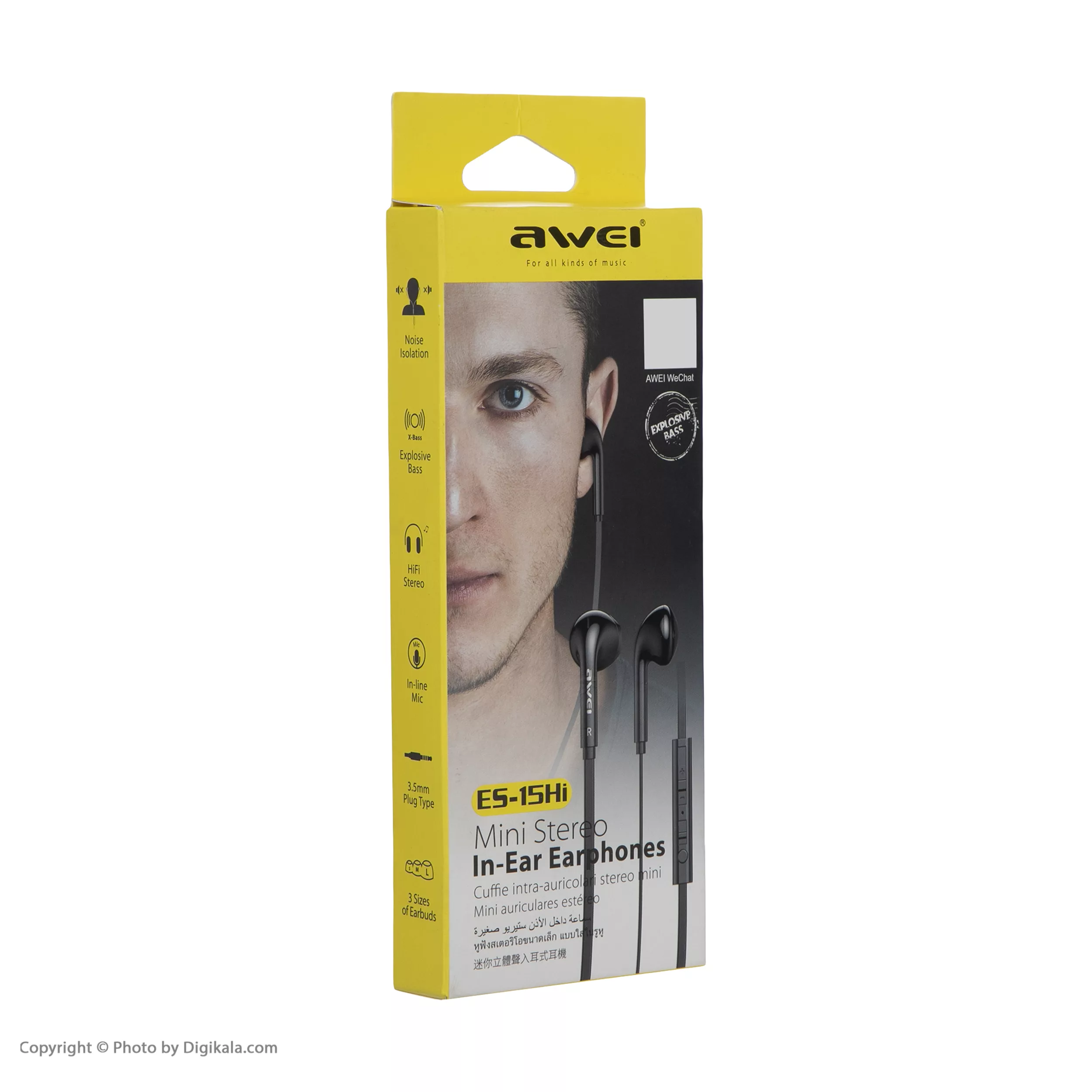 هندزفری اوی مدل ES-15Hi