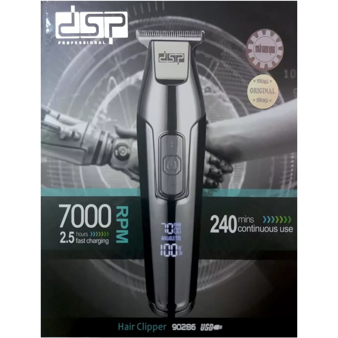 ماشین اصلاح موی سر و صورت دی اس پی مدل 90286 +A