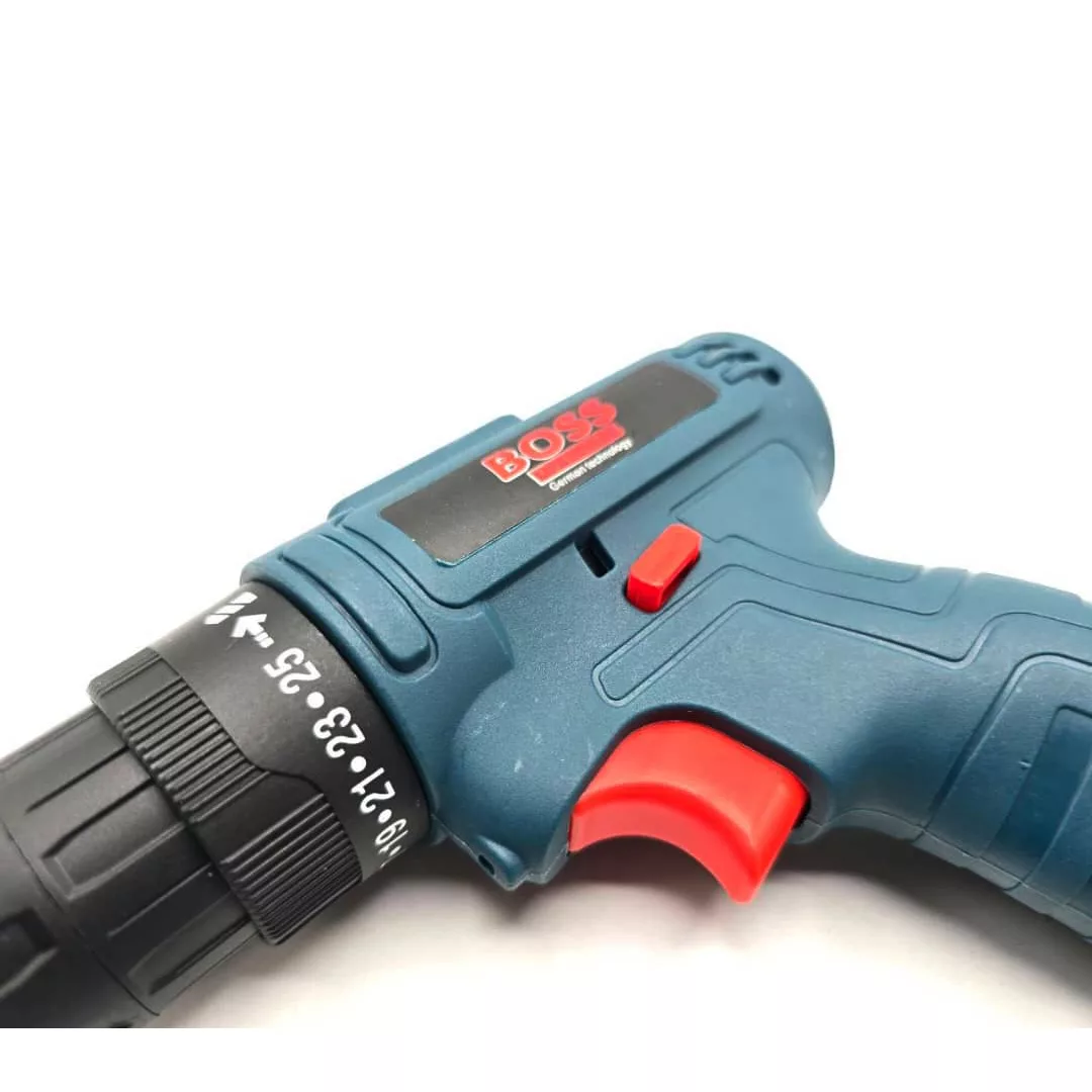 دریل پیچ گوشتی 10میلیمتری18ولت باس مدل LIFE STYLE-18V-2BK مجموعه 25 عددی