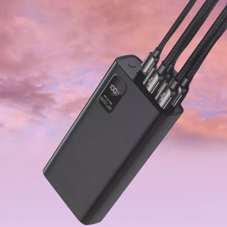 پاوربانک مدل fast3.7vpd32 ظرفیت 30000 میلی آمپر ساعت