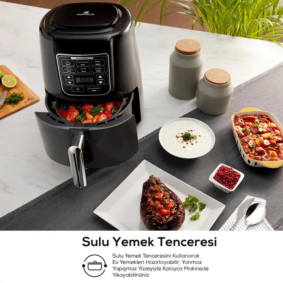 هواپز 4 لیتری کاراجا مدل Air Pro Cook 3 in 1 XL
