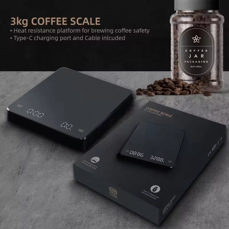 ترازو آشپزخانه دیجیتال مدل BLACK COFFE