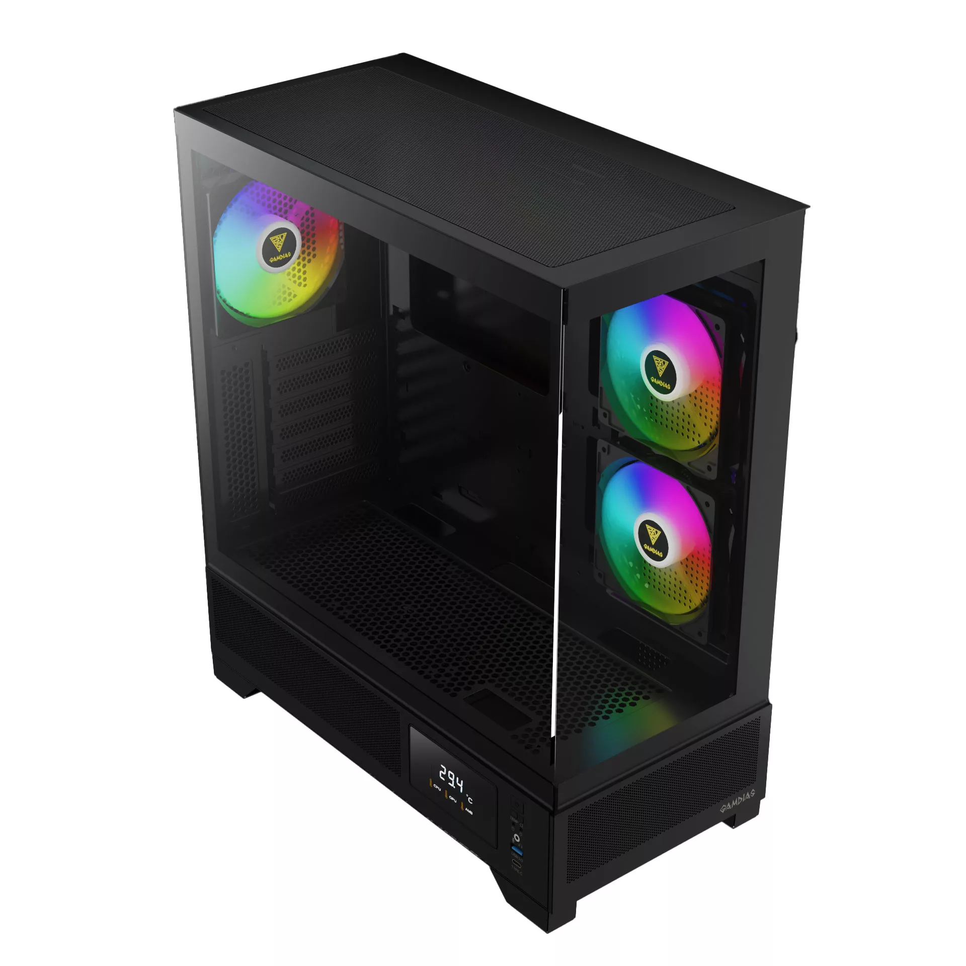 کیس کامپیوتر گیمینگ گیم دیاس مدل ATLAS M1