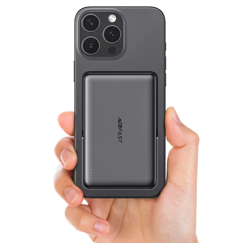 پاوربانک مگنتی ایس فست مدل M17 ظرفیت 10000 میلیآمپر ساعت