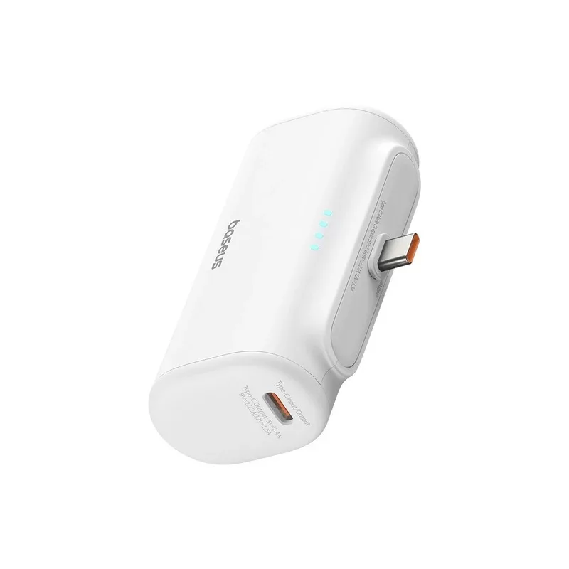 پاوربانک بیسوس مدل PPWC05T ظرفیت 5000 میلی آمپر ساعت