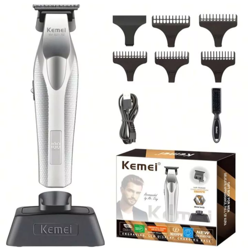 ماشین اصلاح موی صورت شارژی کیمی مدل KM-3023-702