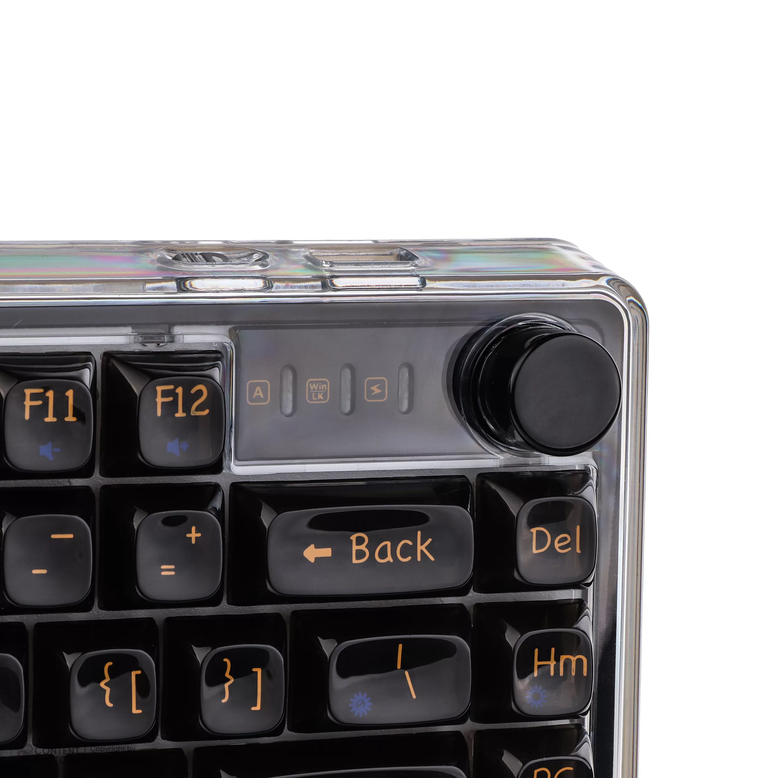 کیبورد بی سیم گیمینگ لاجی کی مدل K450BB، سوییچ مکانیکال شفاف، Tenkeyless، نورپردازی RGB