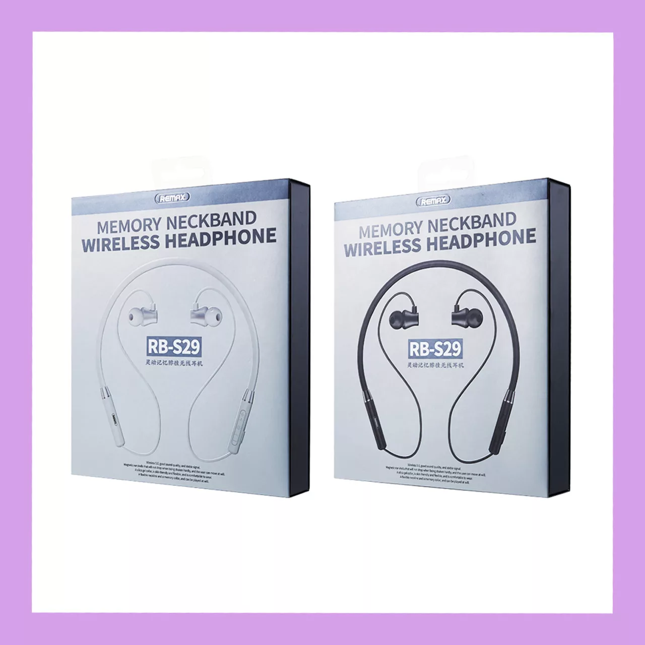 هدفون بی سیم ریمکس مدل RB-S29