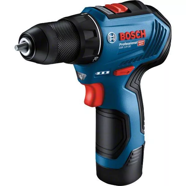 دریل چکشی شارژی بوش مدل سه حالته GSB 12V-30 2Extra