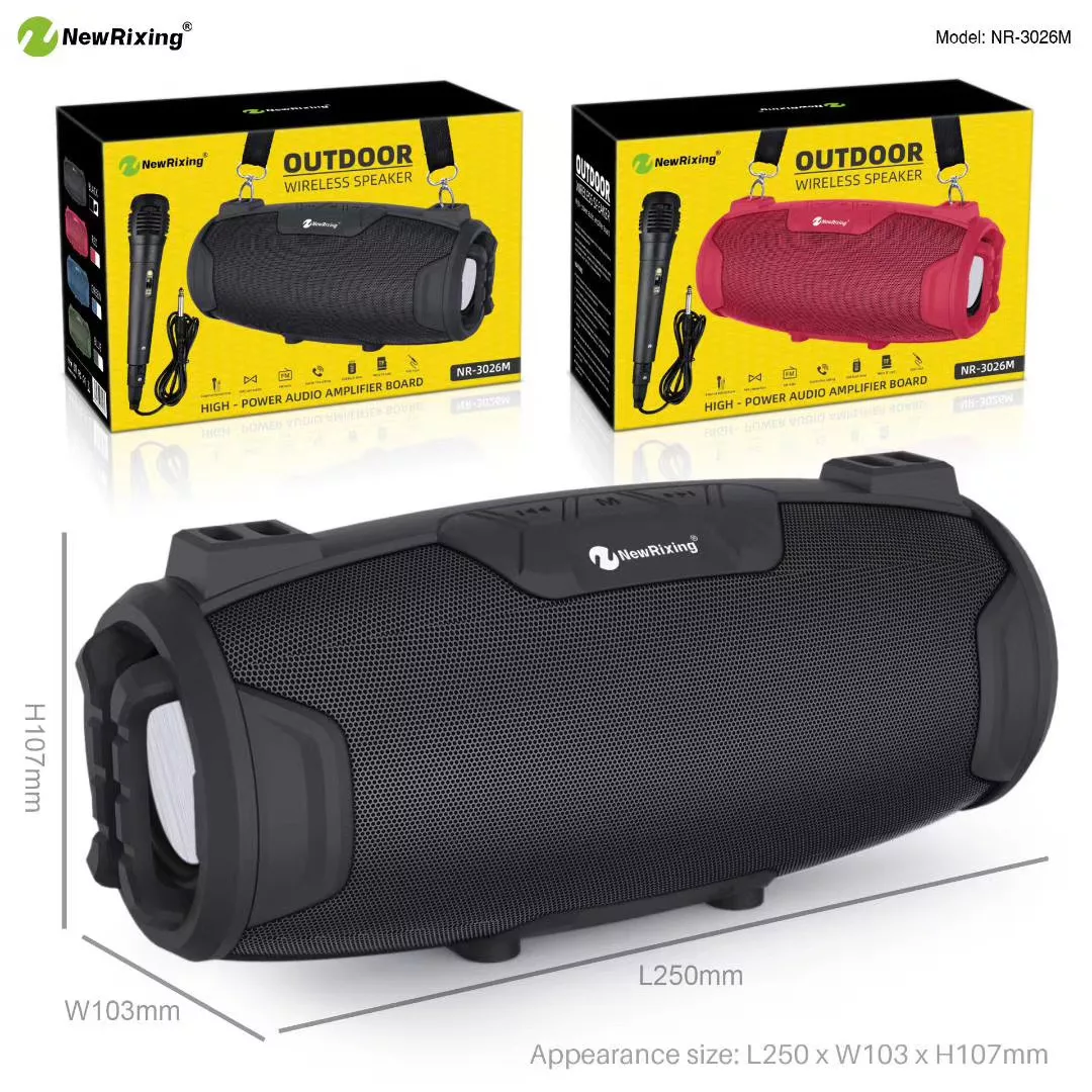 اسپیکر بلوتوثی قابل حمل نیوریکسینگ مدل NR-3026M