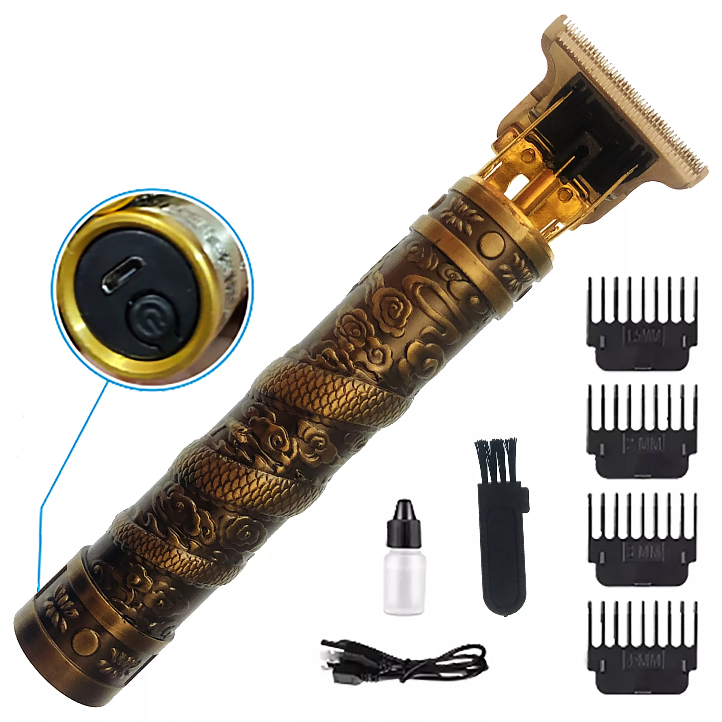 ماشین اصلاح موی سر و صورت کد VINTAGE T9