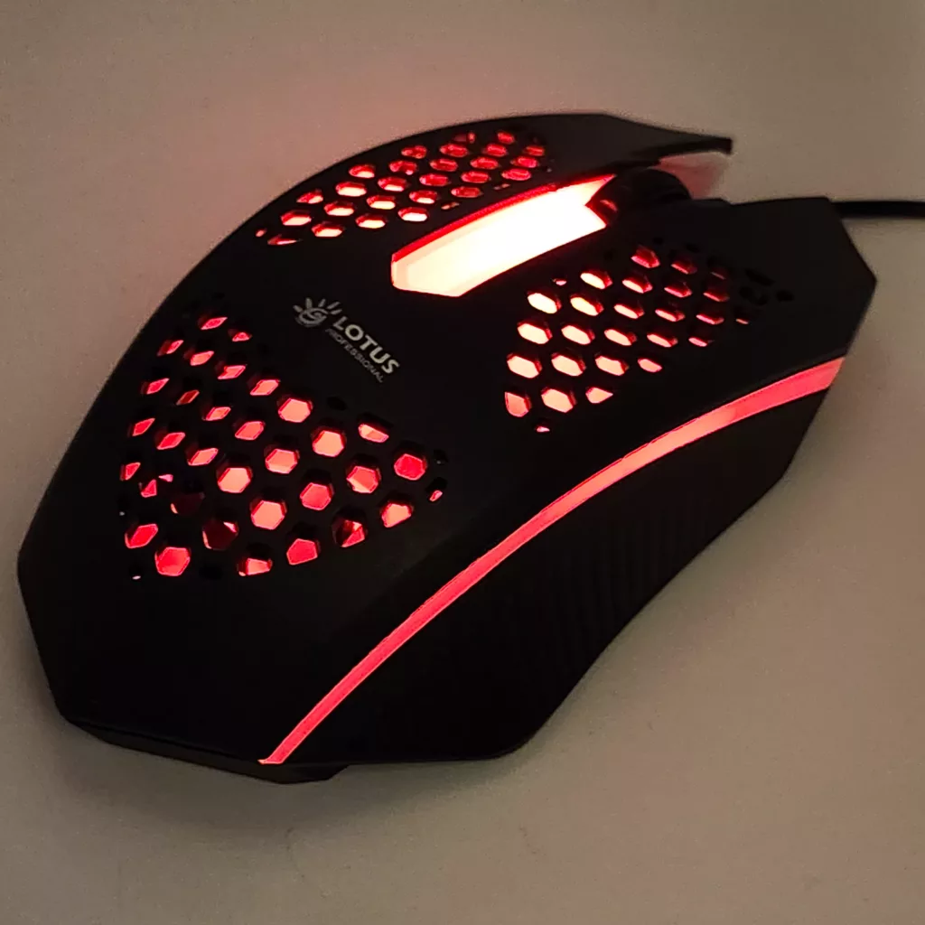 ماوس مخصوص بازی لوتوس مدل RGB-6W کد 2024