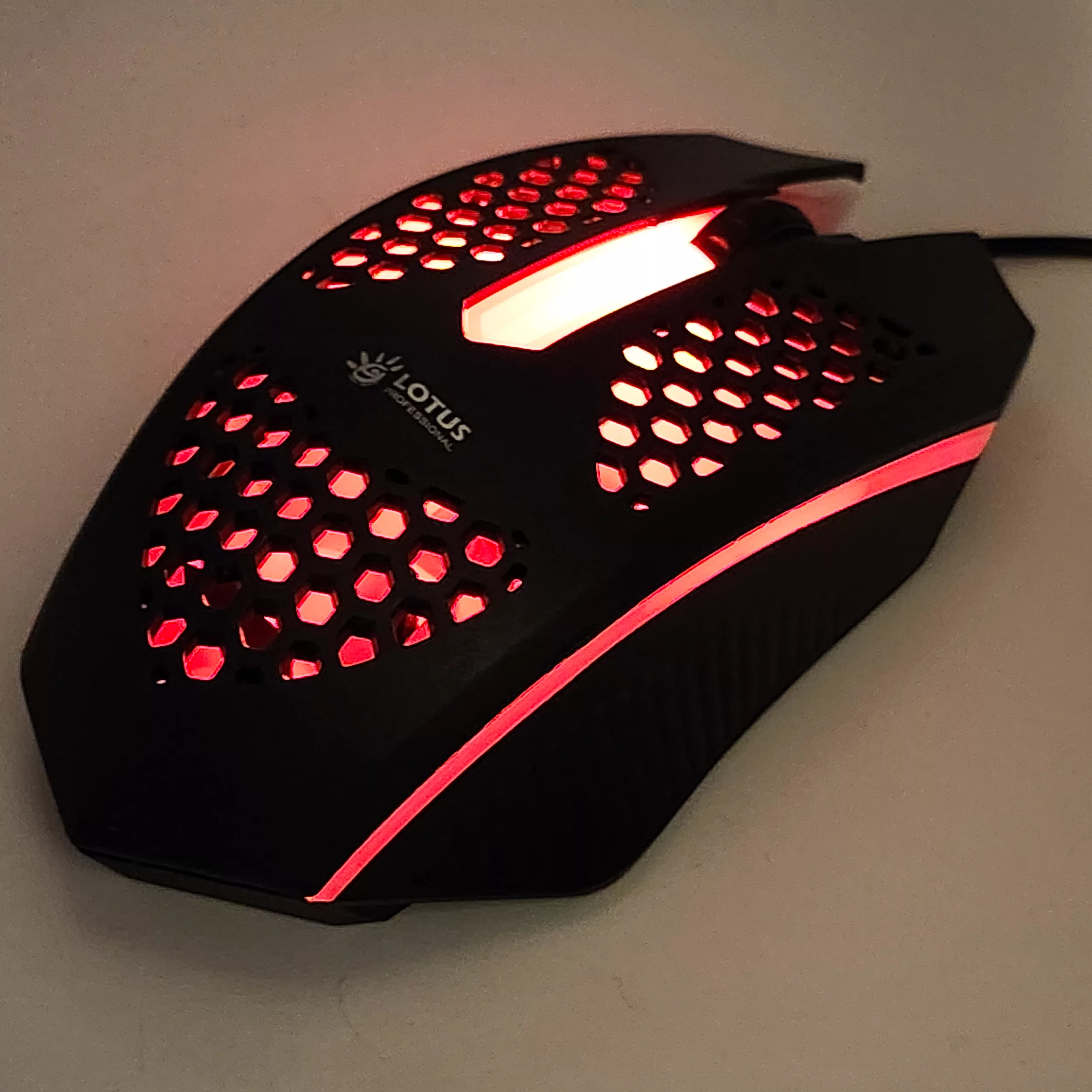 ماوس مخصوص بازی لوتوس مدل RGB-6W کد 2024
