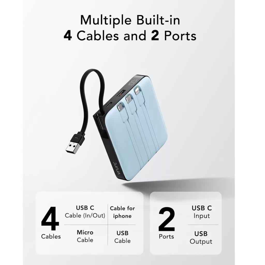 پاوربانک وراوریس مدل T2066 ظرفیت 20000 میلی آمپر ساعت