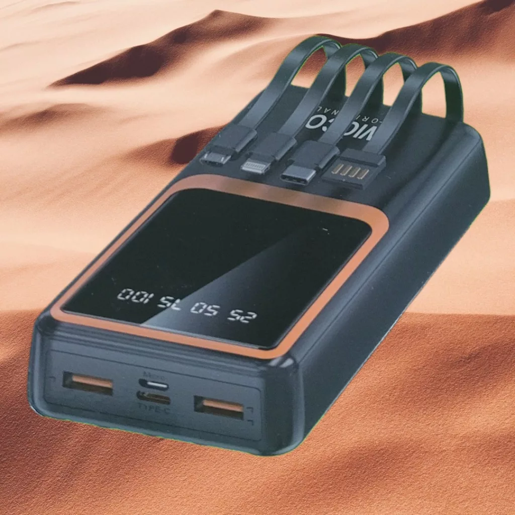 پاوربانک مدل WICCoo___22.5W ظرفیت 30000 میلی آمپر ساعت