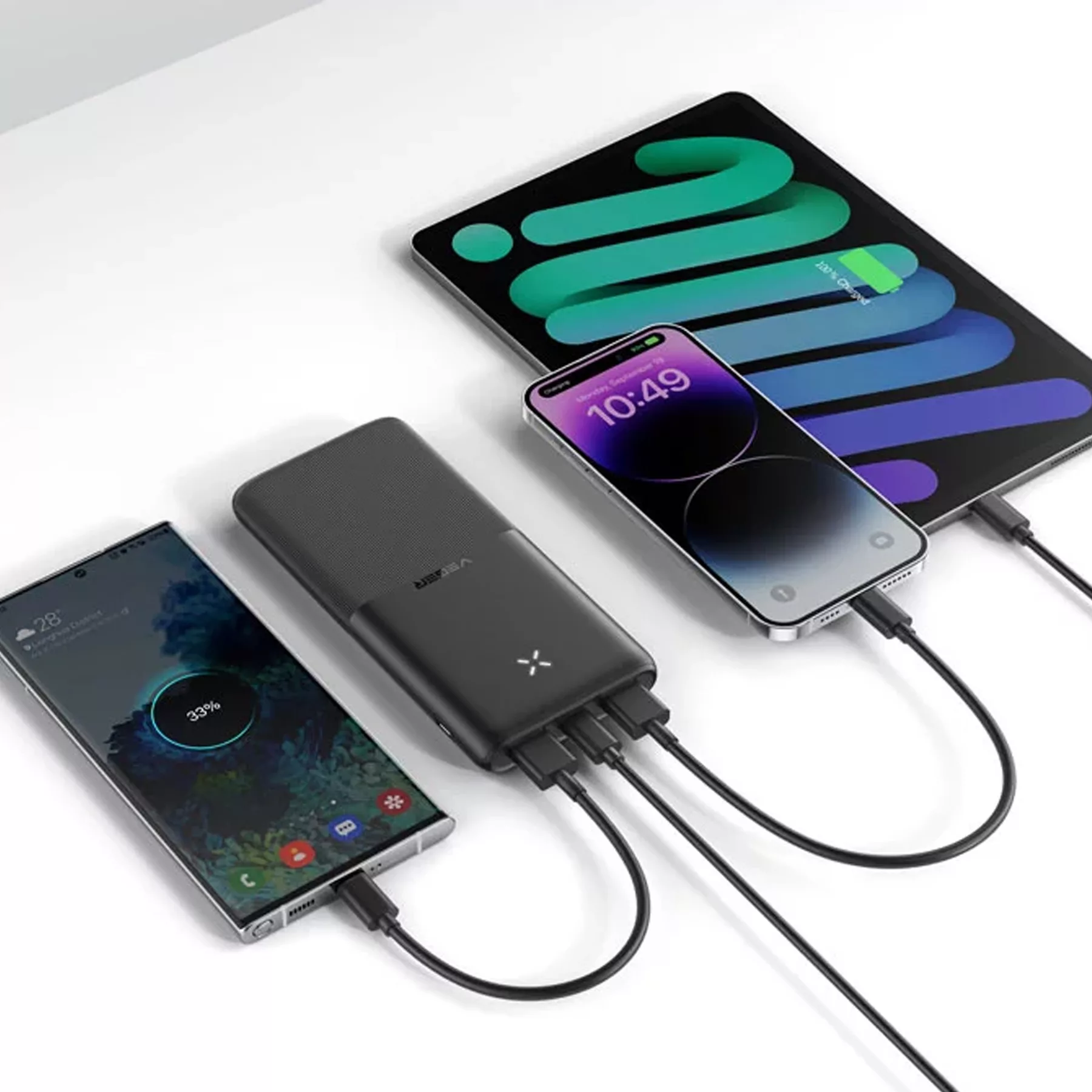 پاوربانک وگر مدل W1168 ظرفیت 10000 میلی آمپر ساعت