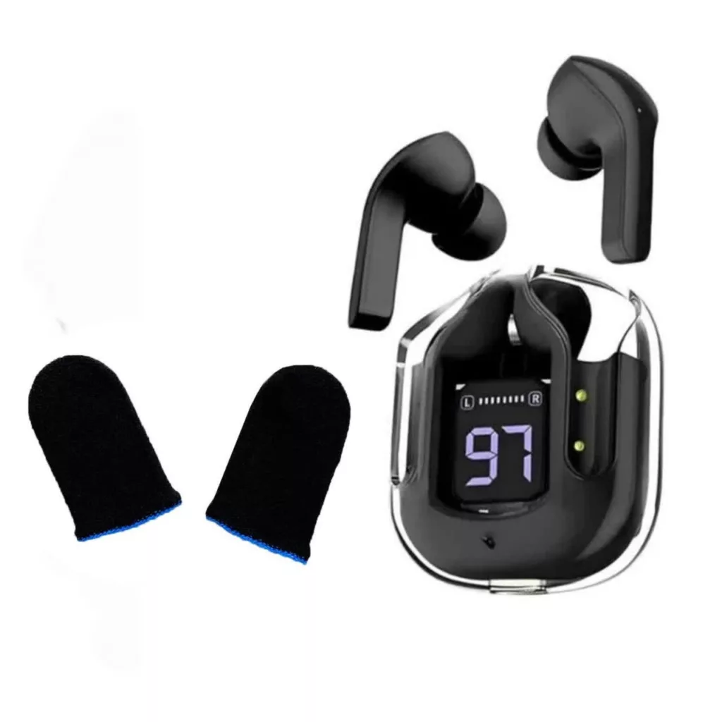 هدفون بلوتوثی مخصوص بازی مدل gaming ultra max به همراه آستین کنترل کننده