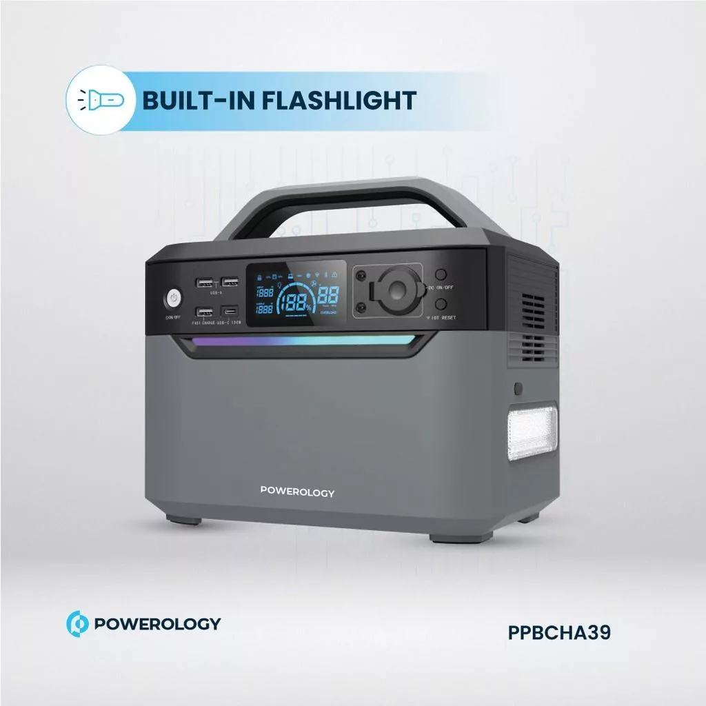 پاوربانک پاورولوجی مدل PPBCHA39 ظرفیت 120000 میلی‌آمپر ساعت