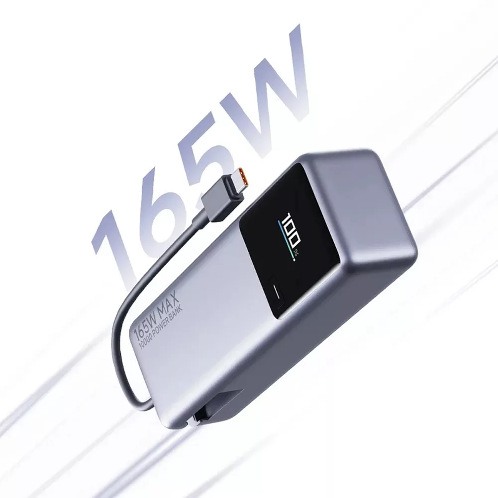 پاوربانک 165 وات شیائومی مدل PB1165MI ظرفیت 10000 میلی آمپر ساعت