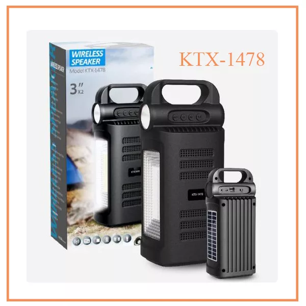 اسپیکر بلوتوثی قابل حمل کی تی ایکس مدل 1478