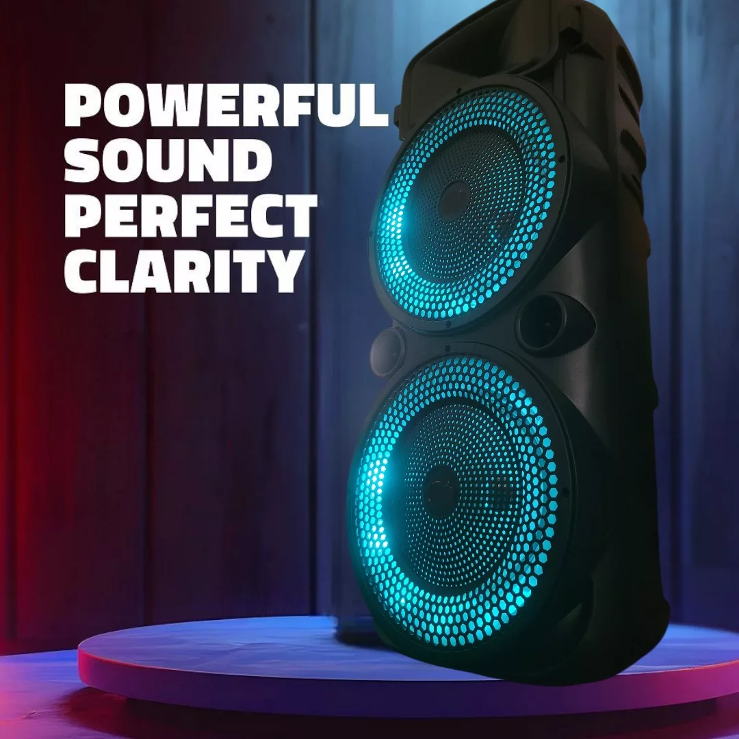 اسپیکر بلوتوثی قابل حمل مدل COLORFUL-BASS SPEAKER
