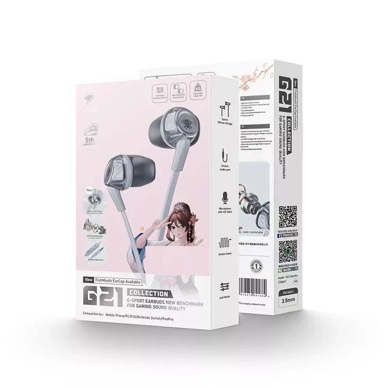 هندزفری گیمینگ پلکستون مدل G21