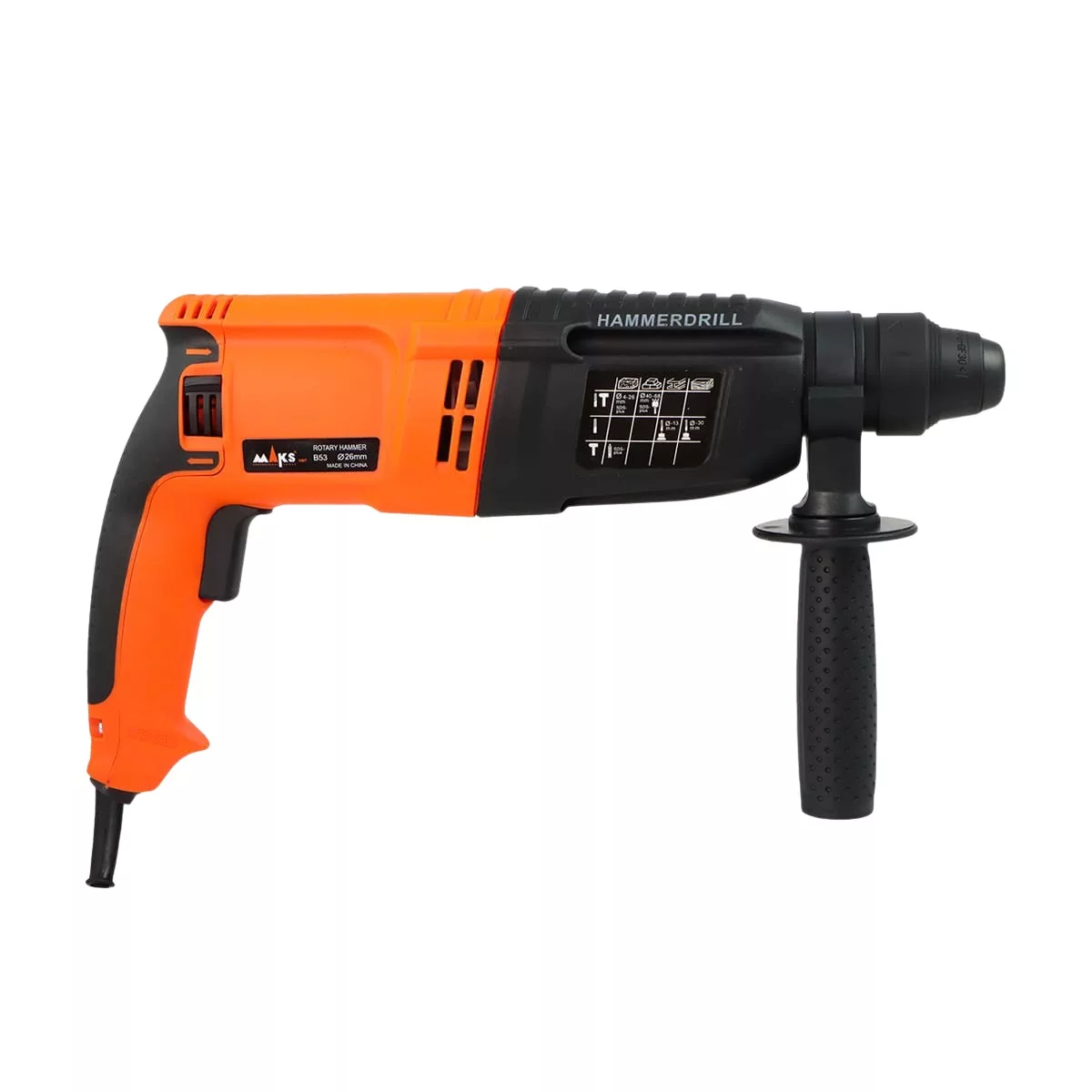 دریل بتن کن 4 شیار 26 میلیمتری 800 وات مکث اچ ام تی مدل B53