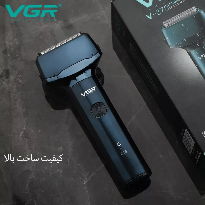 ماشین اصلاح موی صورت وی جی ار مدل V-370