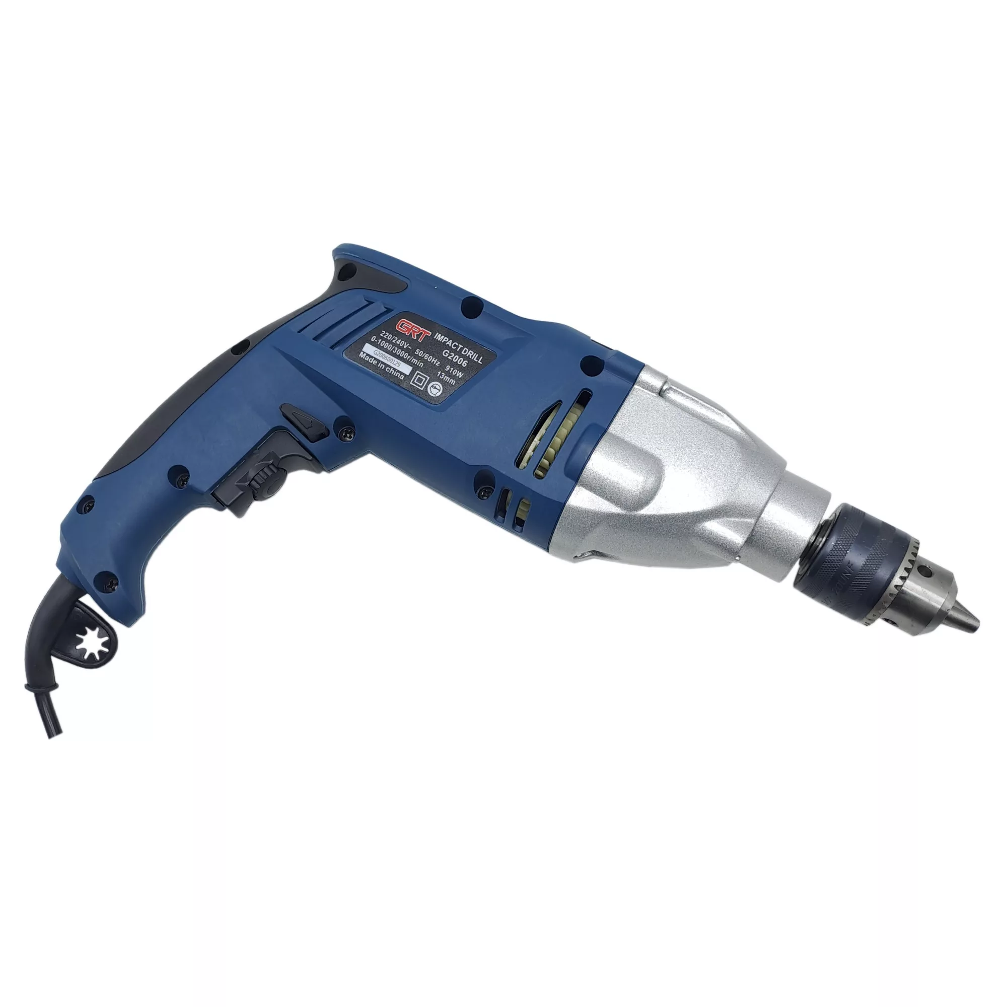 دریل چکشی صنعتی گیربکسی جی آر تی مدل G2006