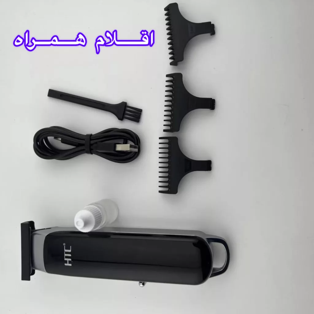 ماشین اصلاح موی سر و صورت شارژی اچ تی سی مدل AT-568