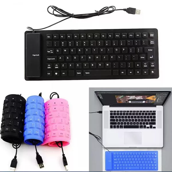 کیبورد مدل Flexible، سوییچ ممبران، Tenkeyless