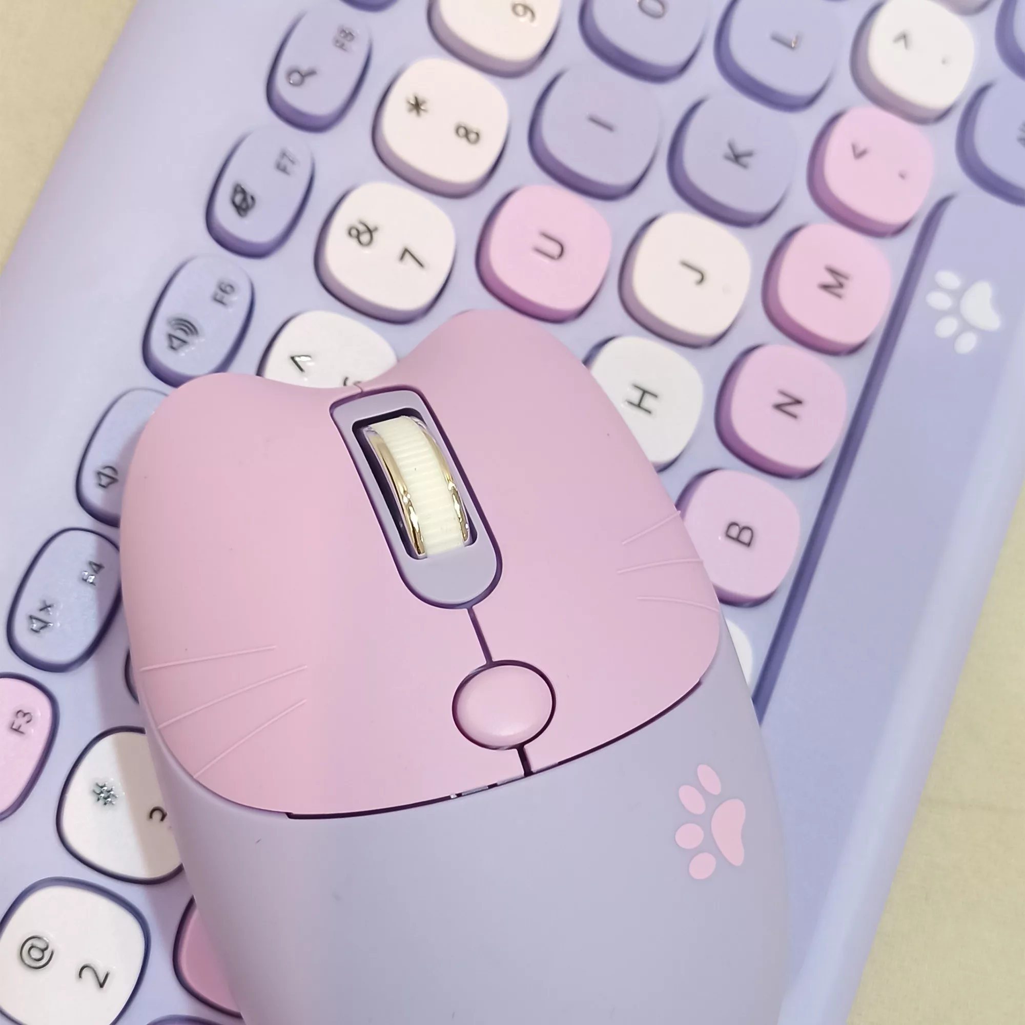 کیبورد و ماوس بیسیم گیزر مدل Meoe Meoe