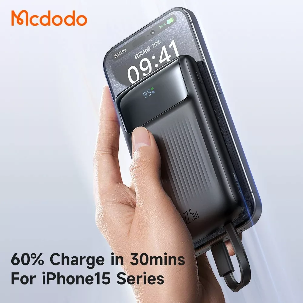 پاوربانک مک دودو مدل MC-024 ظرفیت 10000 میلی آمپرساعت