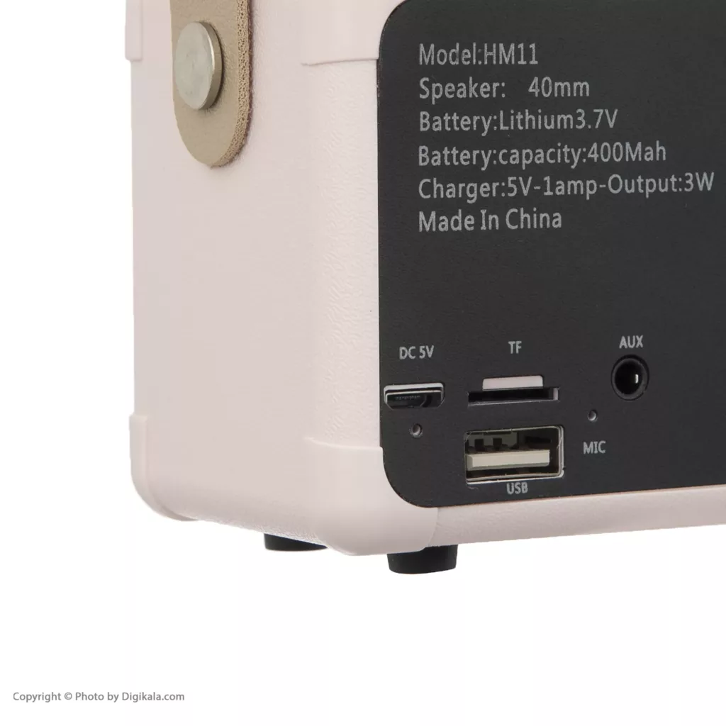 اسپیکر بلوتوثی قابل حمل مدل HM11