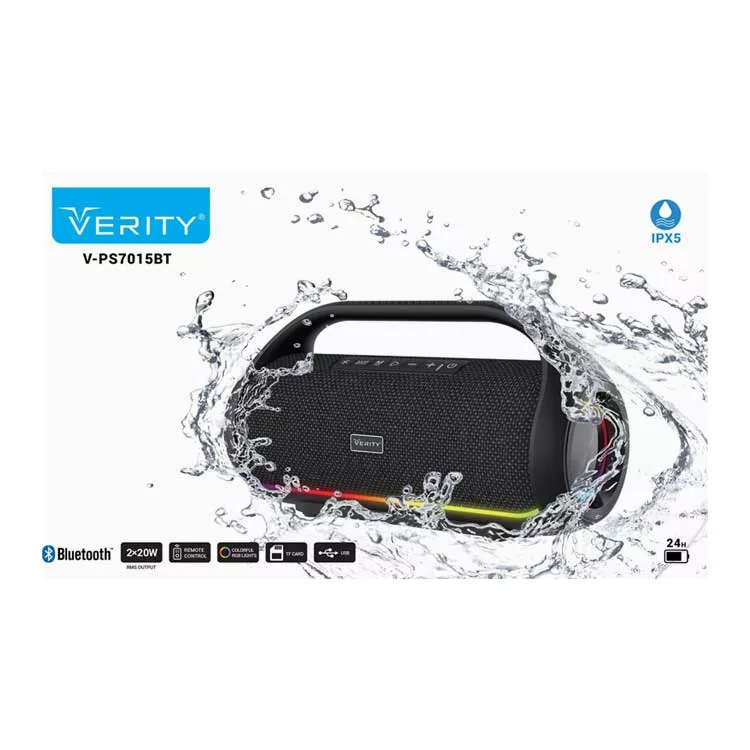 اسپیکر بلوتوثی قابل حمل وریتی مدل V-SP7015BT