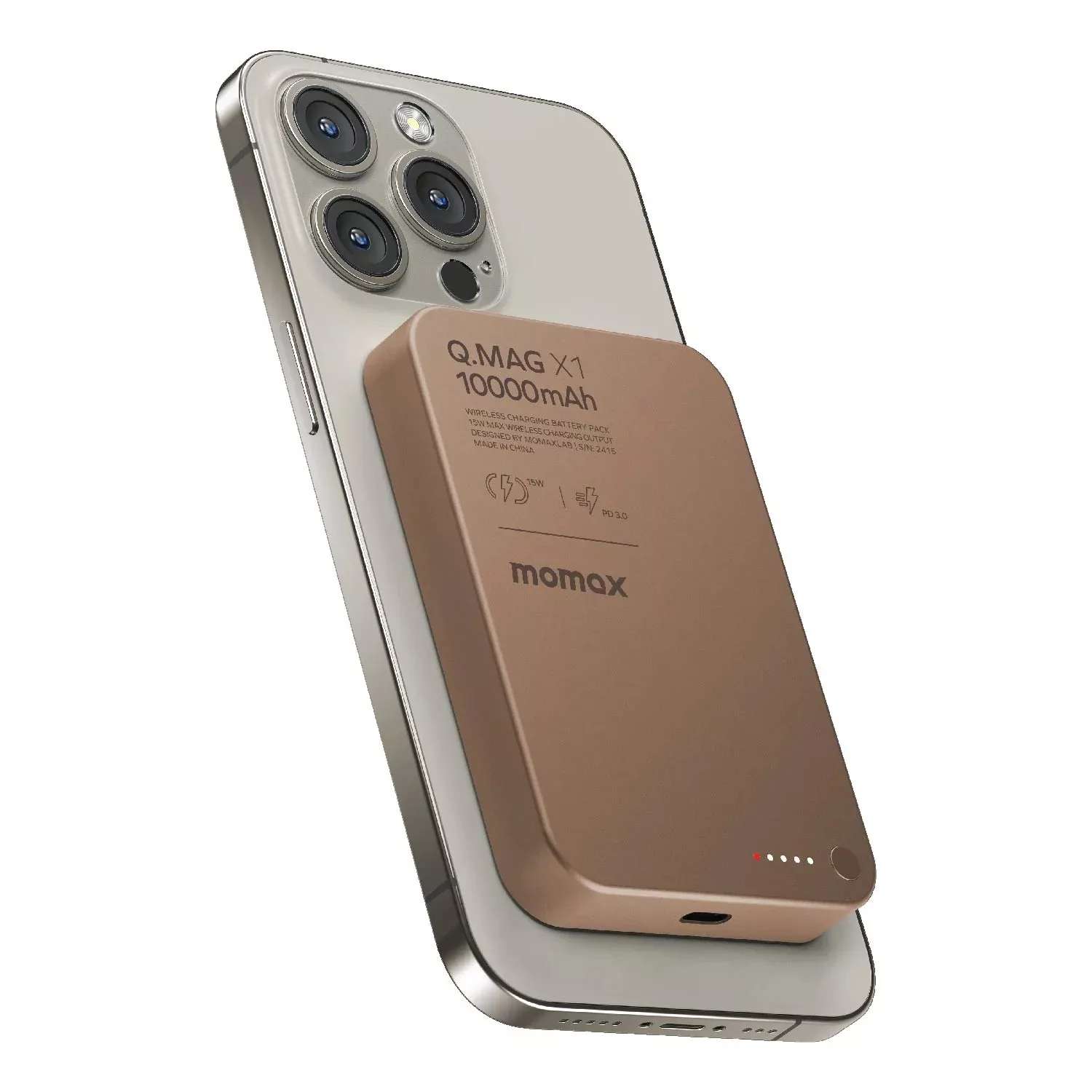 پاوربانک مومکس مدل QX1.Gen2 ظرفیت 10000 میلی آمپرساعت