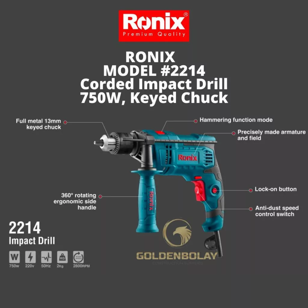 دریل رونیکس  مدل 2260