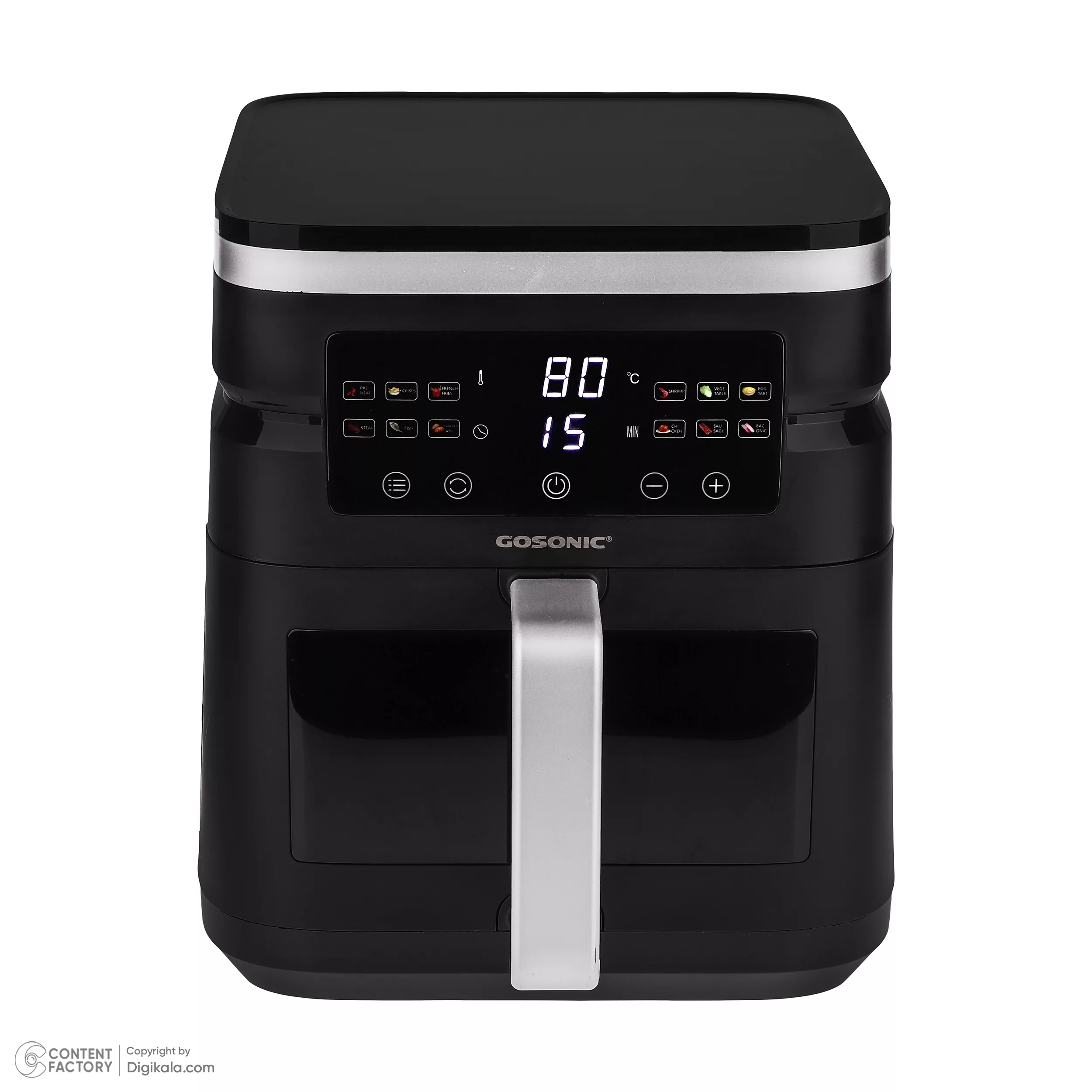 سرخ کن بدون روغن 7 لیتری گوسونیک مدل GAF-837
