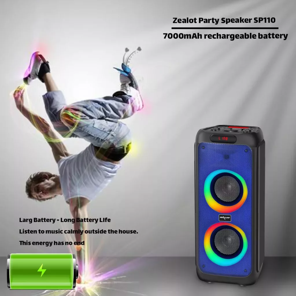 اسپیکر بلوتوثی قابل حمل زیلوت مدل SP110