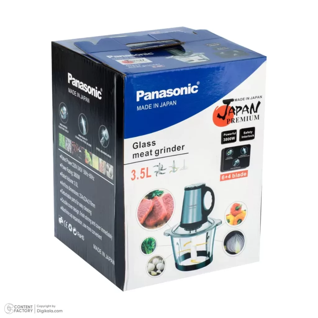 خردکن پاناسونیک مدل 6+4 تیغه مدل ۲۰۲۵