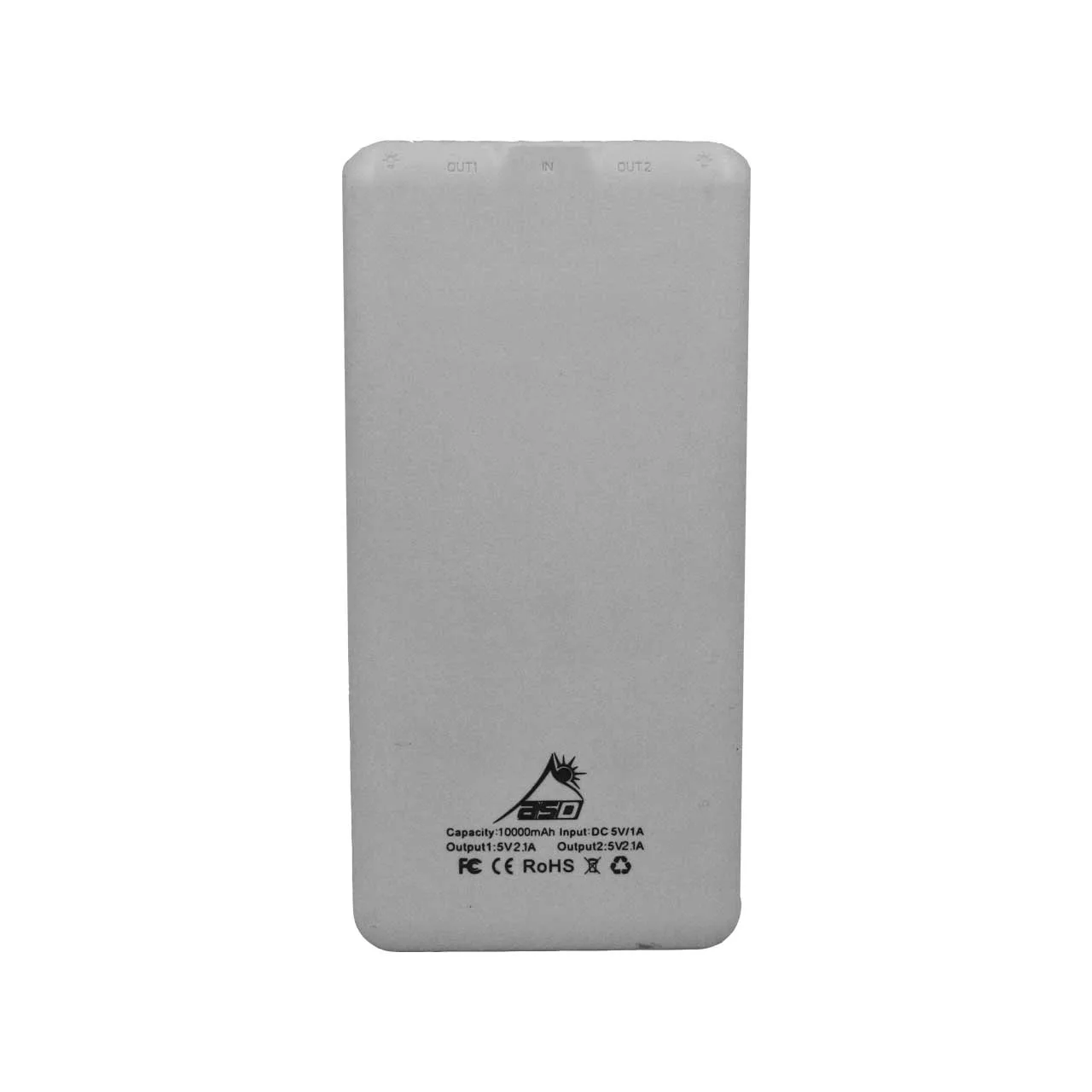 پاوربانک ای اس دی مدل ASD-SLIM ظرفیت 10000 میلی آمپر ساعت