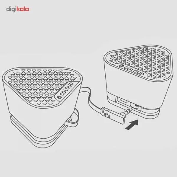 اسپیکر قابل حمل کولاود مدل MD-1C