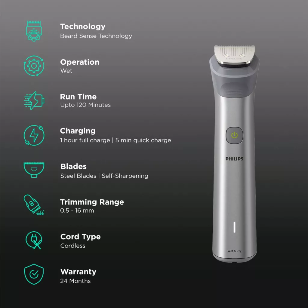 ماشین اصلاح موی سر و صورت فیلیپس مدل MG5930