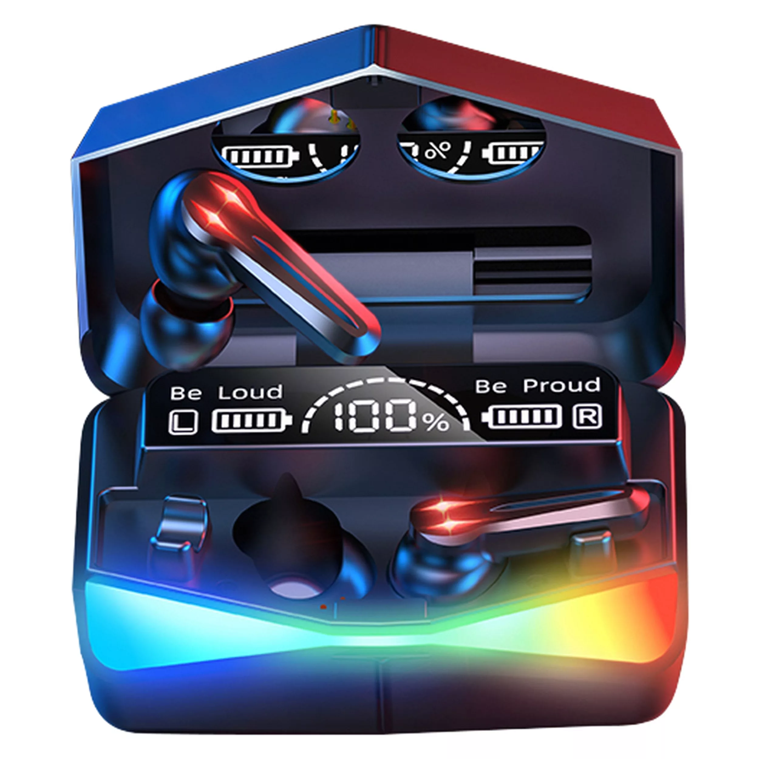 هدفون مخصوص بازی بی سیم مدل M28 TWS Gaming Earbuds Bluetooth V5.1