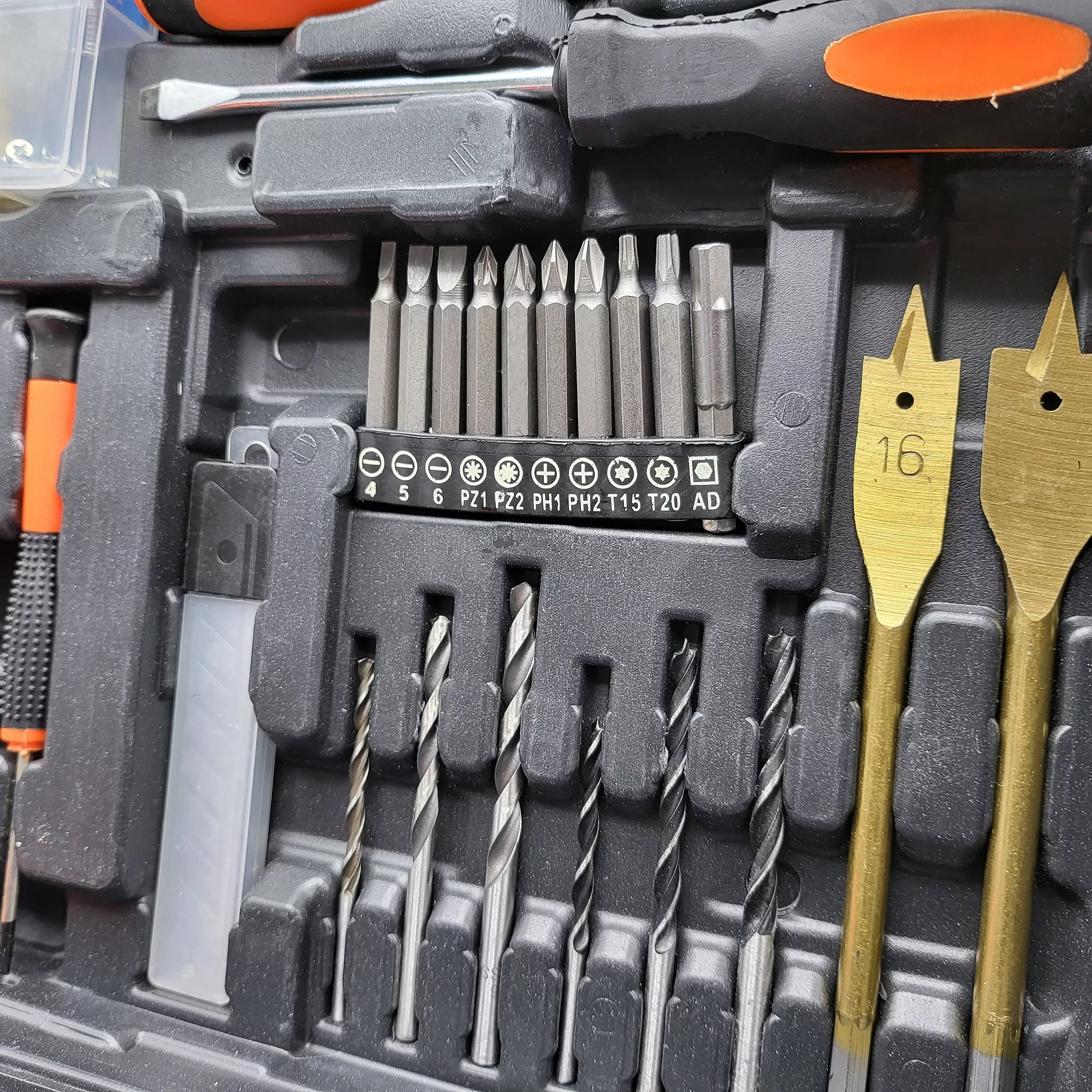 مجموعه 98 عددی دریل پیچ گوشتی چکشی شارژی باس مدل Life Style