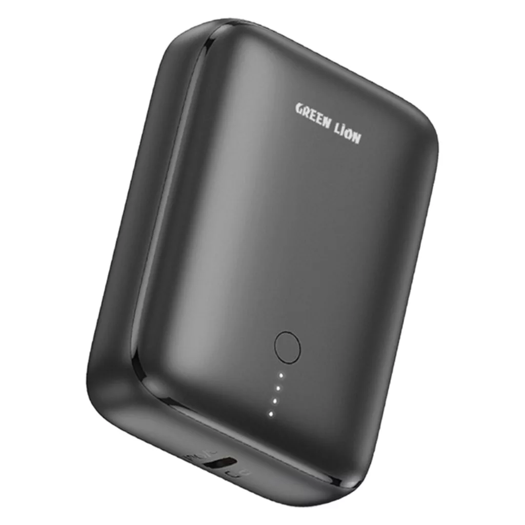 پاوربانک گرین لاین مدل PD&QC 20w ظرفیت 10000 میلی آمپر ساعت