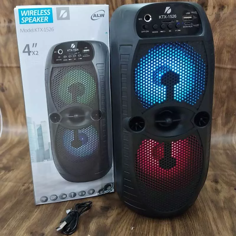 اسپیکر بلوتوثی قابل حمل ای ال دبلیو مدل KTX-1526