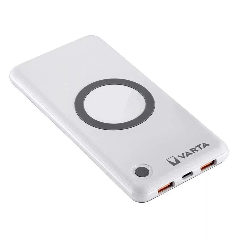 پاوربانک وارتا مدل WIRELESS POWER ظرفیت 15000 میلی آمپر ساعت